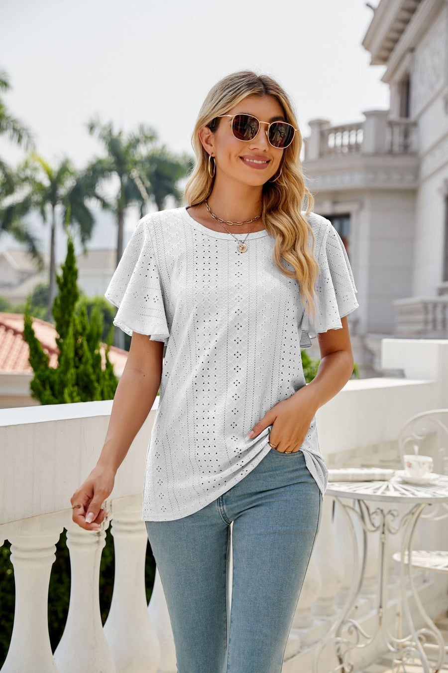 Arnaude | Women's Top in White