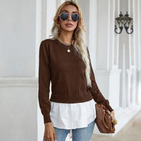 Arnoldine | Women's Sweater in Brown