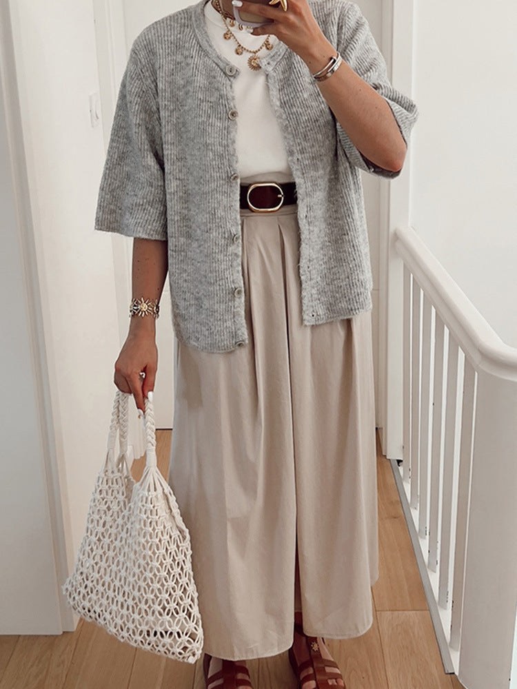 Asenath | Women's Lightweight Knit Cardigan