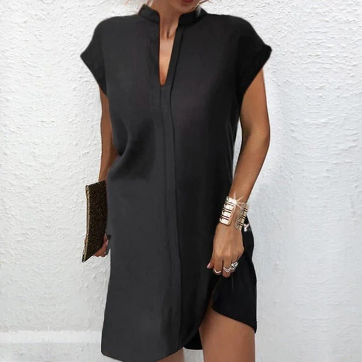 Athalie | Women's Dress – Casual Dress in Black