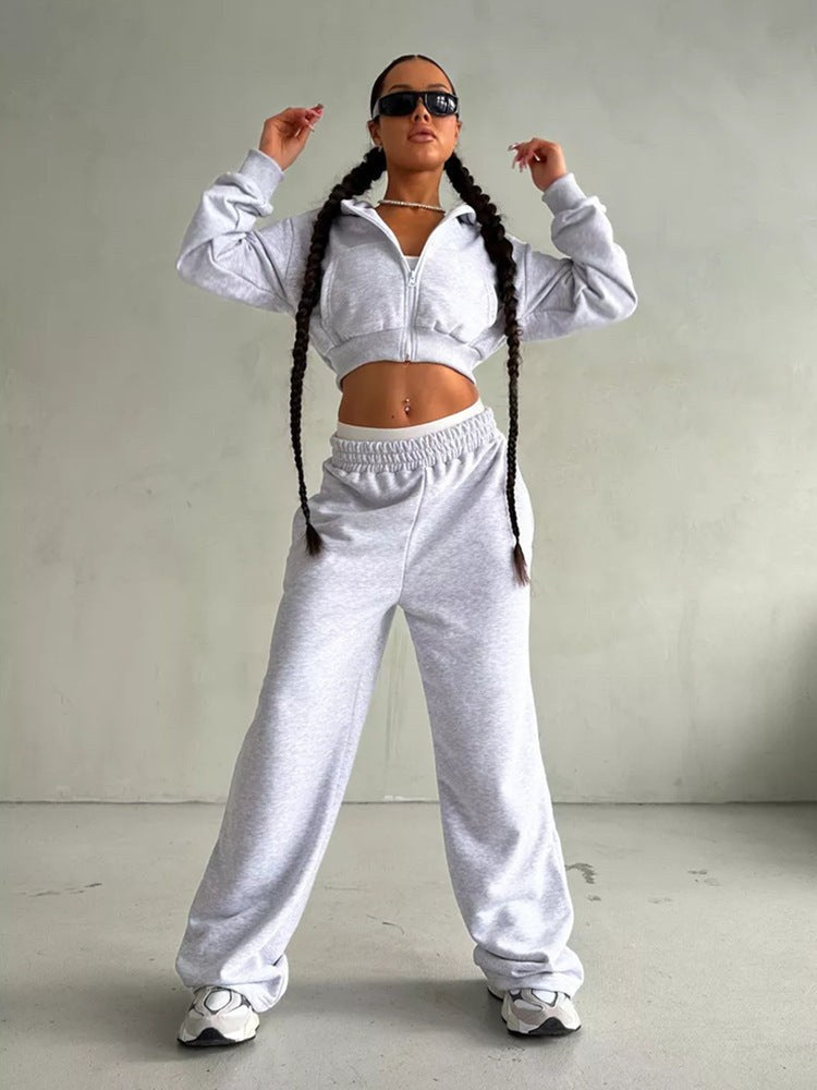 Aubrey | Women's Joggers in Light Gray