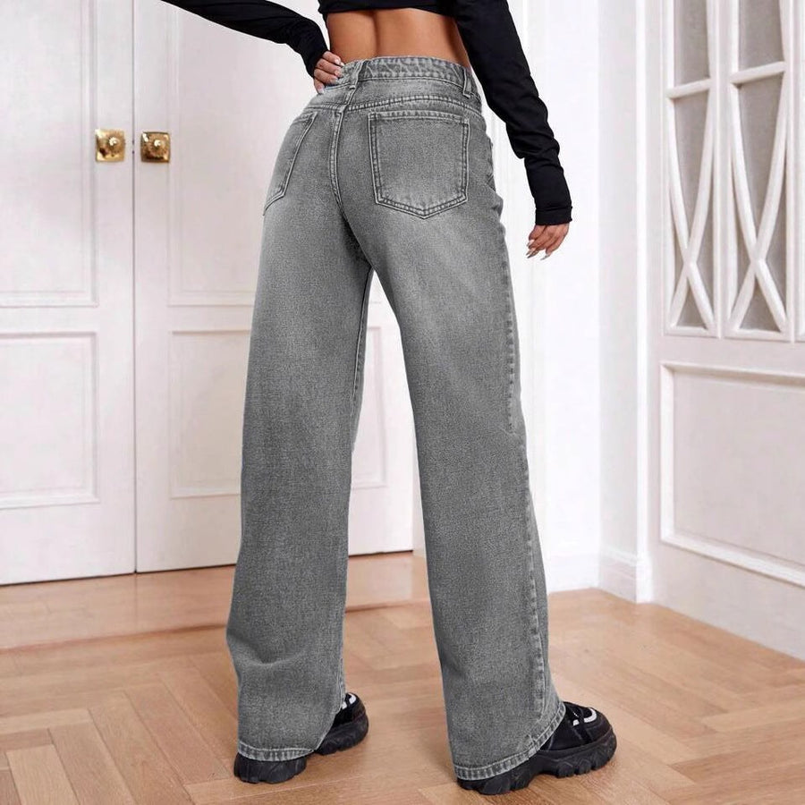 Audeline | Women's Jeans in Gray