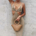 Audrina | Women's Bodycon Maxi Dress