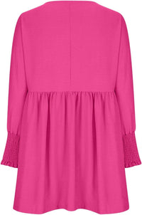 Augustina | Women's Smocked Cuff Mini Summer Dress