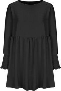 Augustina | Women's Smocked Cuff Mini Summer Dress