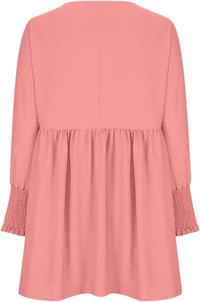 Augustina | Women's Smocked Cuff Mini Summer Dress