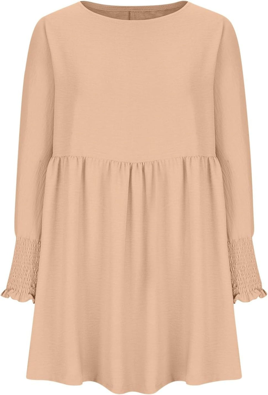 Augustina | Women's Smocked Cuff Mini Summer Dress