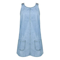 Auriol | Women's Two Large Patch Pockets Mini Summer Dress
