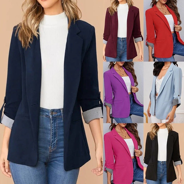 Aurora | Women's Striped Elegant Blazer