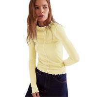 Austeberte | Women's Bodycon Long Sleeve Top
