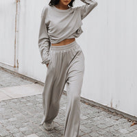 Austeja | Women's Top in Gray
