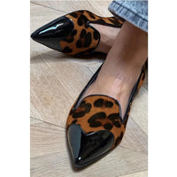 Austine | Women's Animal Print Pointed Toe Loafers