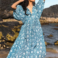 Avis | Women's Floral Casual Midi Dress