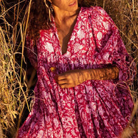 Avis | Women's Floral Casual Midi Dress