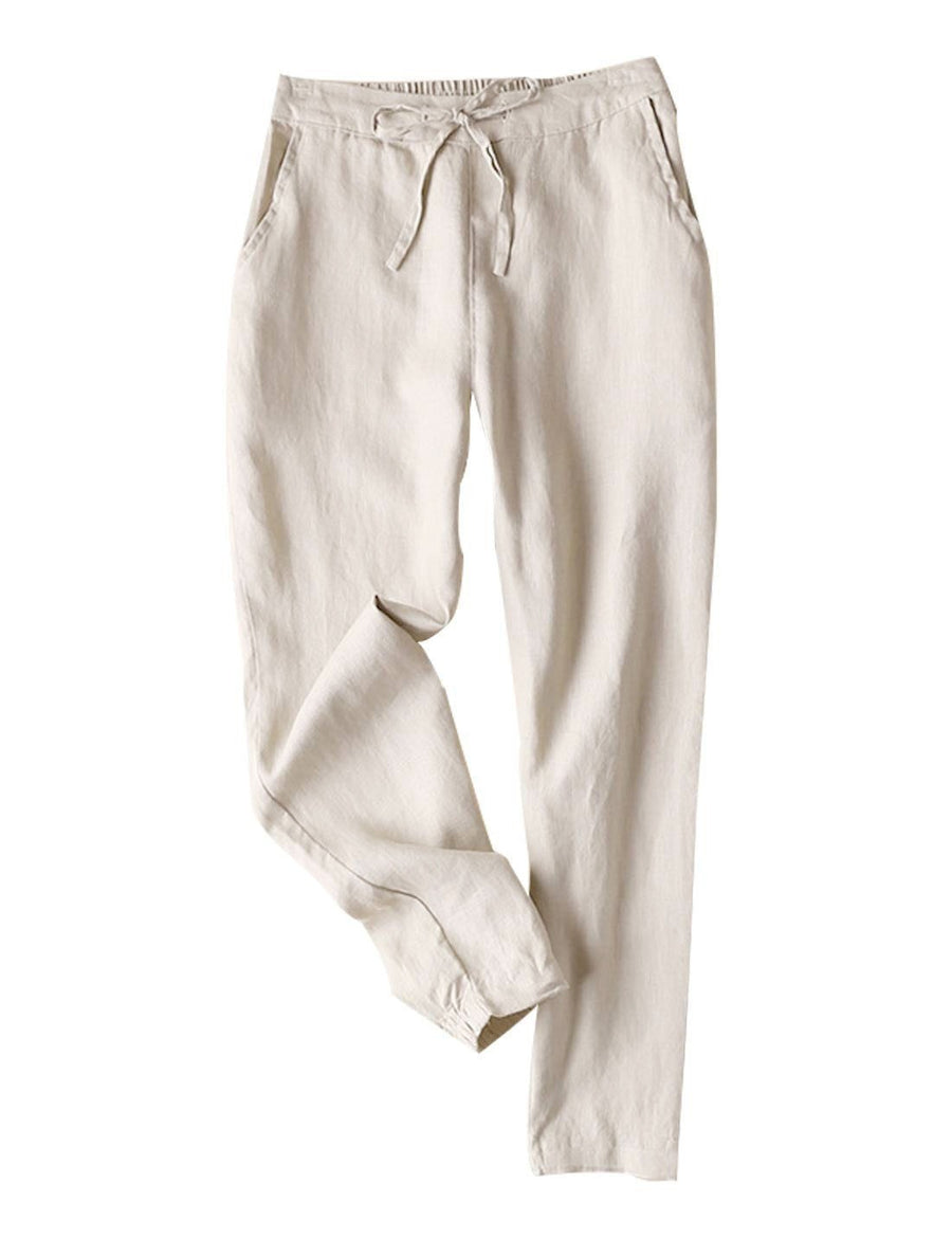 Avis | Women's Lightweight Pants – Dress Pants in Apricot
