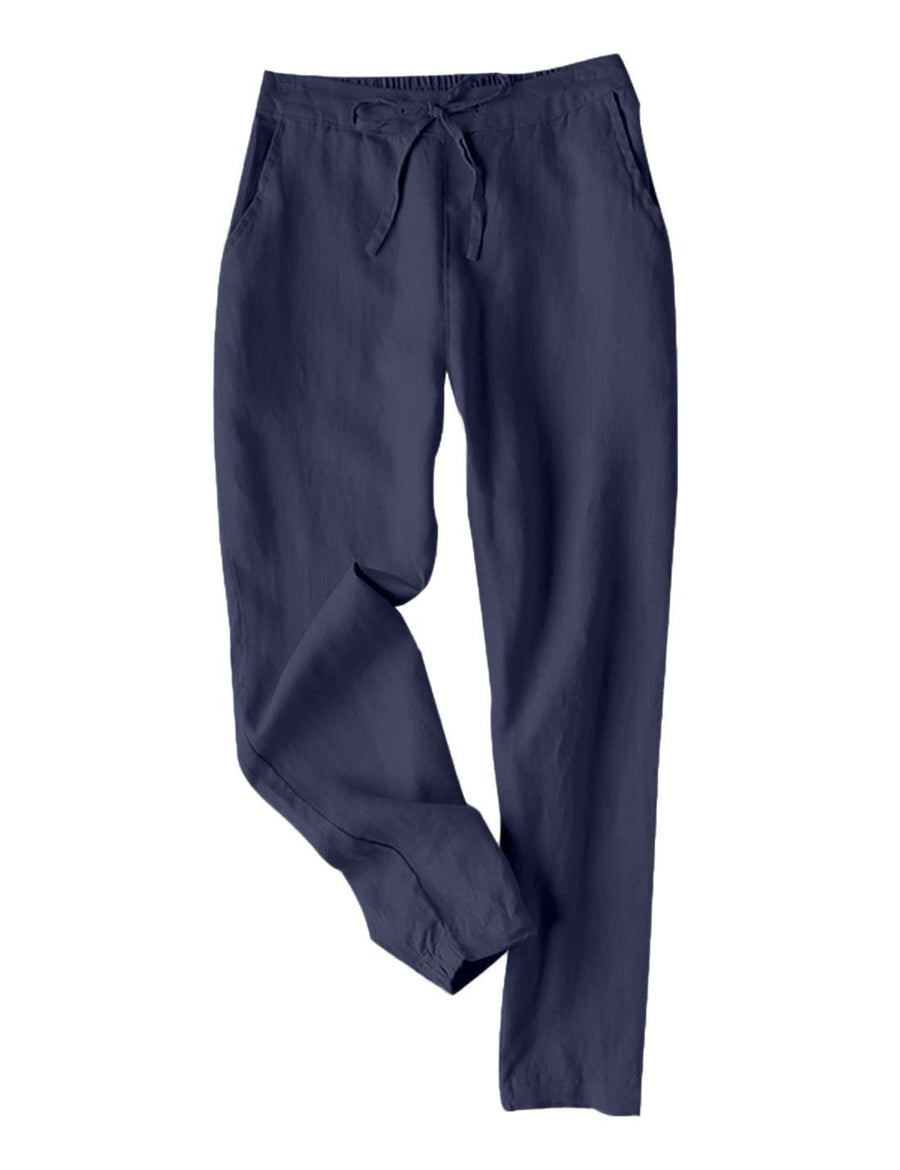 Avis | Women's Lightweight Pants – Dress Pants in Blue