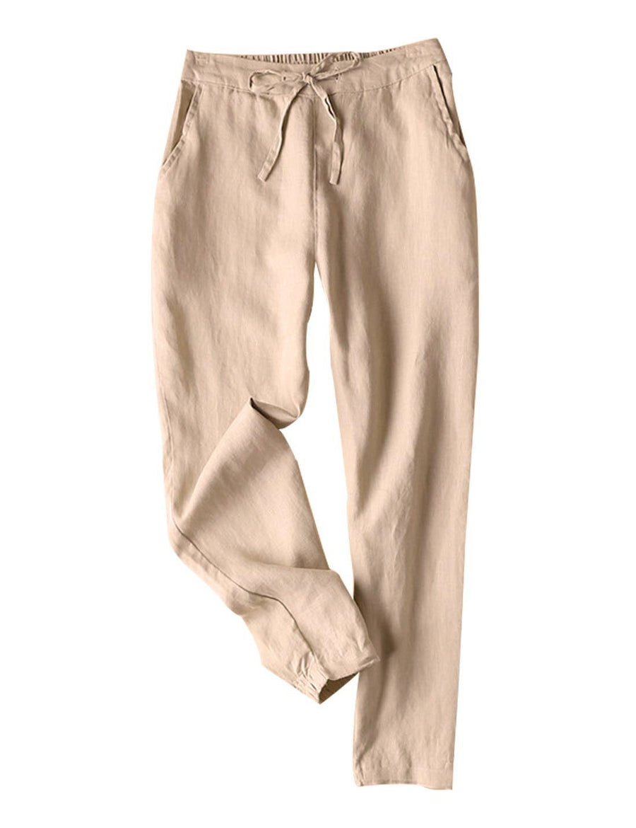 Avis | Women's Lightweight Pants – Dress Pants in Khaki
