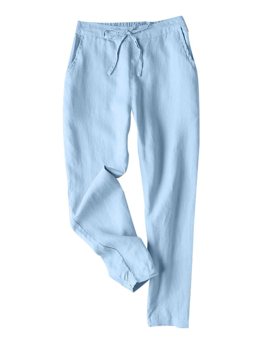 Avis | Women's Lightweight Pants – Dress Pants in Light Blue
