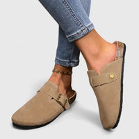 Axelle | Women's Buckle Strap Design Loafers