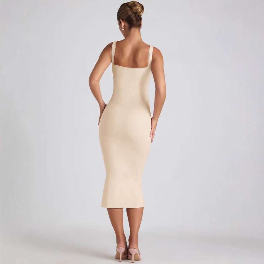 Babette | Women's Bodycon Lace Midi Dress