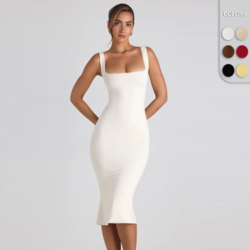 Babette | Women's Bodycon Lace Midi Dress