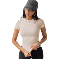 Beatrijs | Women's Crew Neck Bodycon Top