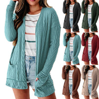 Beatrisa | Women's Pockets Knit Modern Cardigan