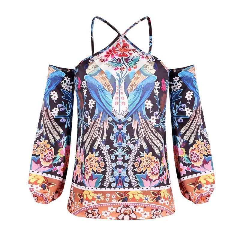 Beatrix | Women's Floral Blouse in As Shown