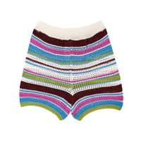 Bellamira | Women's Striped Knit Shorts