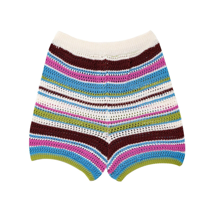 Bellamira | Women's Striped Knit Shorts