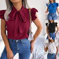 Benedetta | Women's Ruffle Detail Chic Blouse