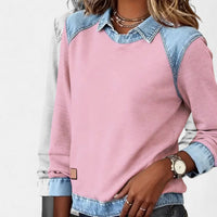 Benedikta | Women's Layered Collar Detail Sweater