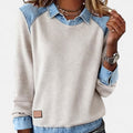 Benedikta | Women's Layered Collar Detail Sweater