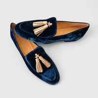 Berenice | Women's Flat Tassel Slip-On Loafers