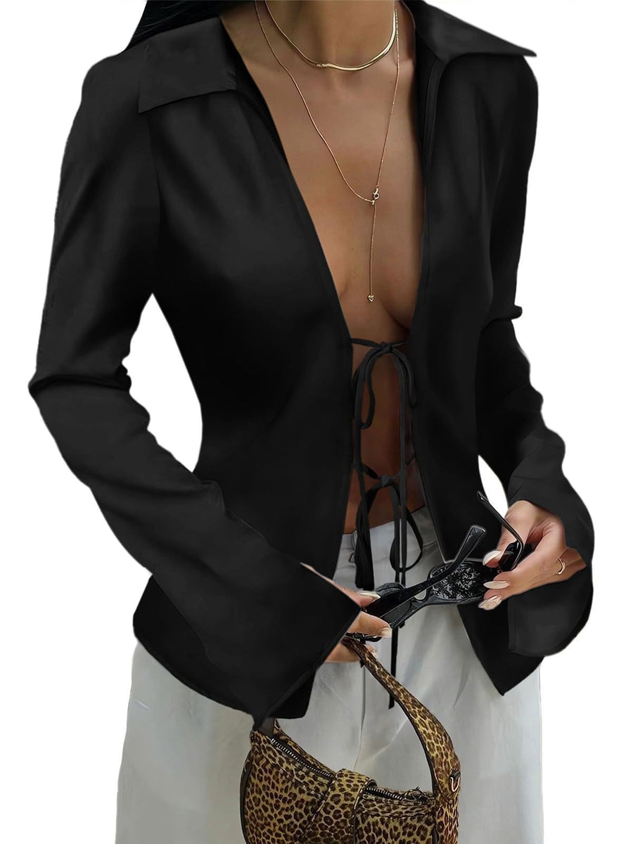 Berenice | Women's Elegant Blouse in Black