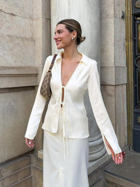 Berenice | Women's Elegant Blouse in White