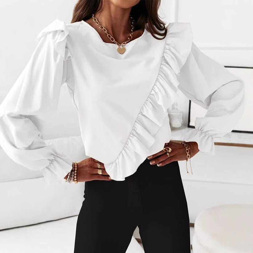 Bernadette | Women's Voluminous Ruffle Blouse