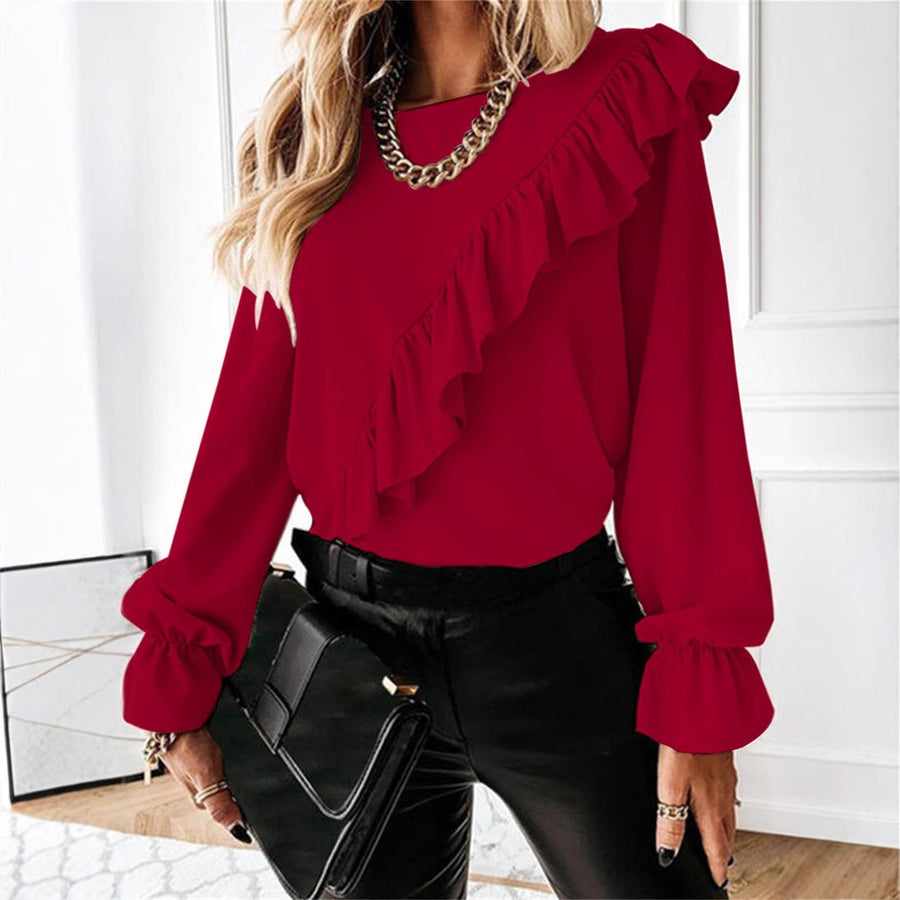 Bernadette | Women's Voluminous Ruffle Blouse