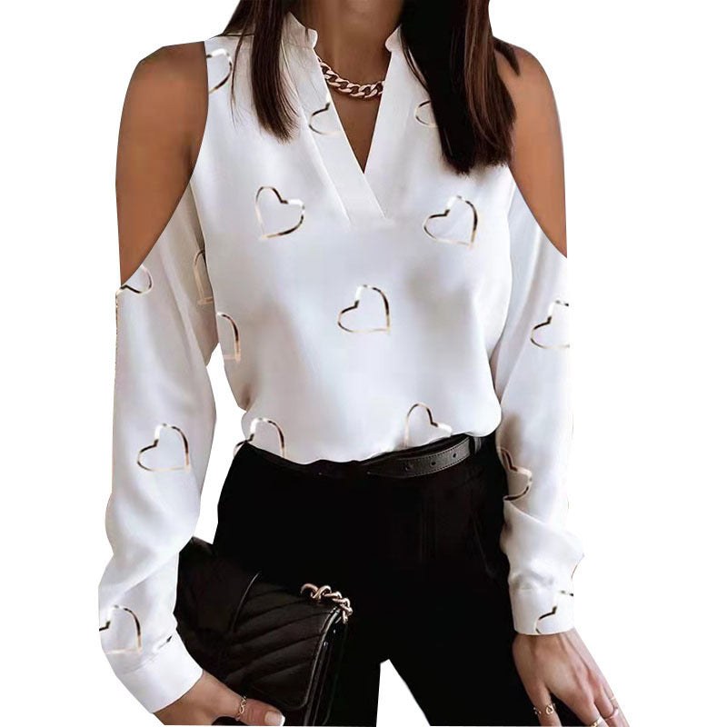 Bernadette | Women's Floral Blouse in Herz