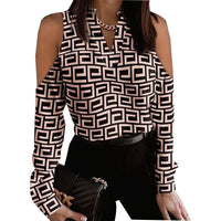 Bernadette | Women's Floral Blouse in Labyrinth