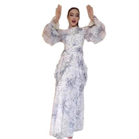 Bernadette | Women's Flowing Elegant Dress in As Shown