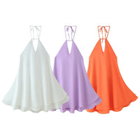 Berthild | Women's V-Neck Dress – Casual Dress