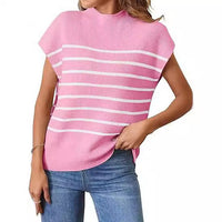 Bertille | Women's Textured Striped Casual Top