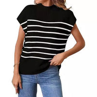 Bertille | Women's Textured Striped Casual Top