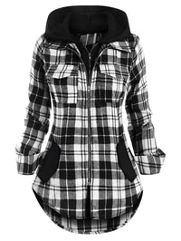 Bertrande | Women's Pockets Hooded Jacket