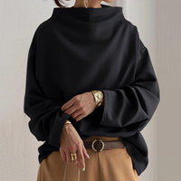 Bibiana | Women's Straight-Cut Body Silhouette Sweater in Black