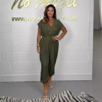 Blair | Women's V-Neck Elegant Chic Jumpsuit