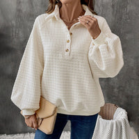 Bonaventura | Women's Fleece Sweater in Weissbeig
