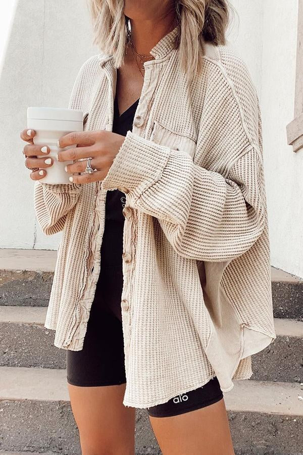Branwen | Women's Casual Shirt in Apricot