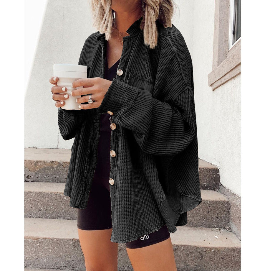 Branwen | Women's Casual Shirt in Black